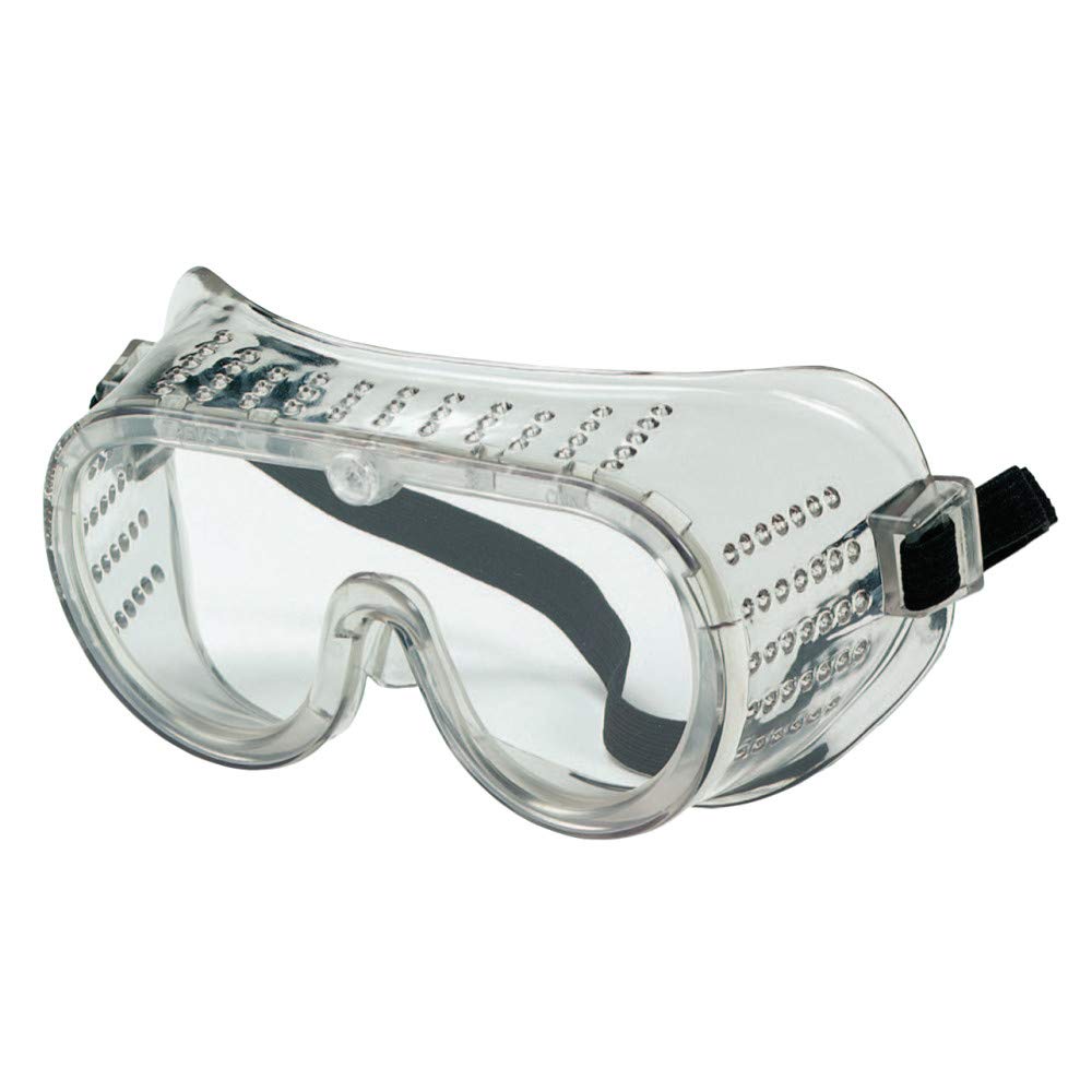 Crews 2220 Safety Goggles, Perforated Clear Lens Cheap Chemistry