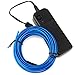 ZITRADES EL Wire Portable with Battery Pack-15ft-Blue