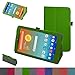 AT&T Trek HD Case,Mama Mouth PU Leather Folio 2-folding Stand Cover with Stylus Holder for 8" AT&T Trek HD 8 inch 4G LTE Tablet (Not fit AT&T Trek 2 HD 8 2016),Green