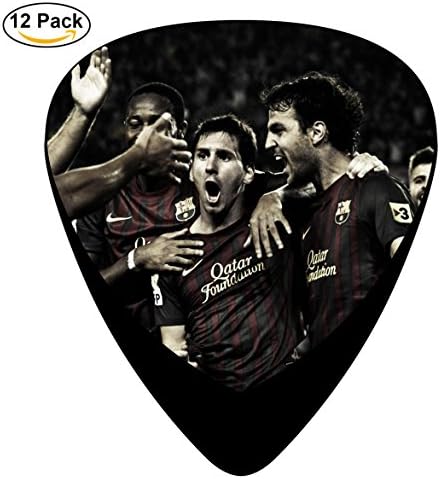 Gufun Guitar Picks The Catalan Giants Custom Three Size Electric Celluloid Plectrums (12-Pack)