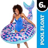 BigMouth Inc Giant Mermaid Tail Pool Float