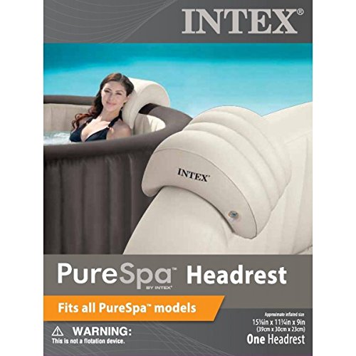 Intex Pure Spa Hot Tub Removable Headrest & Seat Accessories (4-Pack)