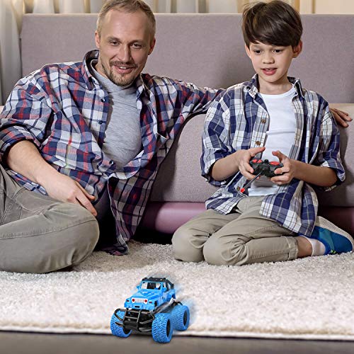 Rc Cars for Kids,Head and Rear with Powerful LED Light,Remote Control Car Toys for Age 6 7 8-16 Year Old Boys Girls Best Gifts