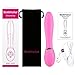 Silicone Vibrator for Sex Games, Bestimulus 12 Speeds G-Spot Vibration USB Rechargeable Vibrating Clitoris Vagina Stimulator Massager Adult Sex Toys for Women(Pink)