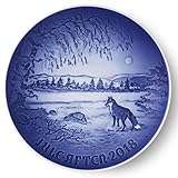 Bing & Grondahl 1024800 Christmas Plate 2018