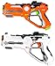 Laser Gun Set for Kids and Adults TG666 – Infrared Laser Tag Game for Boys & Girls (2 Blasters Included) – Cool Blaster Sounds with Optional 4 Team Multiplayer Selection by ThinkGizmos