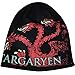 Game Of Thrones Men's Reversible Targaryen Beanie, Black, One Size