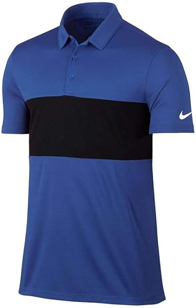 nike dry victory colourblock golf polo shirt