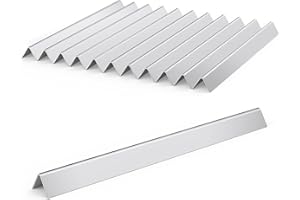 Stanbroil Stainless Steel Flavorizer Bars for Weber Summit 600 Series Summit E-640 S-640 E-650 S-650 E-660 S-660 E-670 S-670 Gas Grills with a Smoker Box, Replacement Parts for Weber 67670, 12 PCS