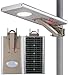 15 Watt LED Solar Street Light – Over 1,500 Lumen - All in One LED Solar Post Light – Solar Pole Light - Professional Grade Street Solar Light - Solar Powered with Lithium Ion Battery Included