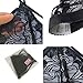 Buitifo Women Lace Bra Sexy Bralette Strappy Soft Bustier Lingerie (M, Black 3)