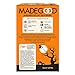 MadeGood Halloween Chocolate Chip Granola Mini Bars, 4 Boxes (0.42 oz, 144 ct); Organic Gluten-Free Oats and Delicious Chocolate Chips in Shareable, Spooky, Sweet Treats Perfect for Trick-or-Treaters