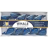 DEI Whale String Lights, Blue, 8.5'L (10 Count)