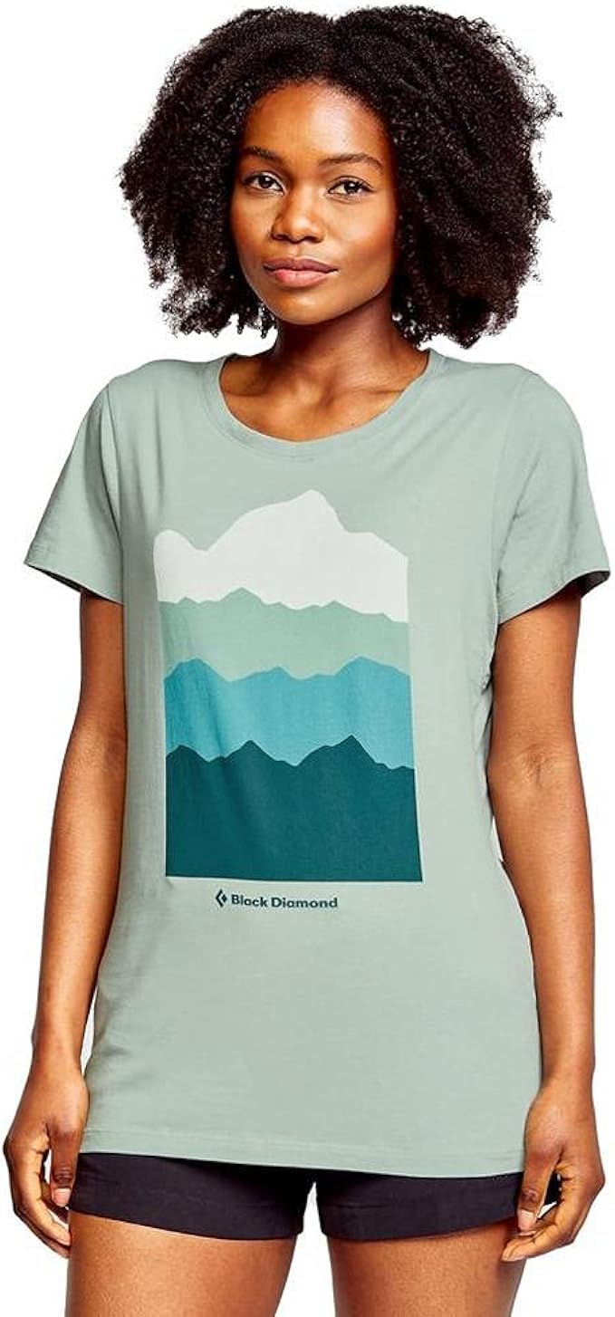 Black Diamond Women's Vista Short Sleeve TShirt Amazon.co.uk