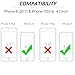 BAISRKE Light Blue Marble Design Clear Bumper TPU Soft Rubber Silicone Cover Phone Case Compatible with iPhone 7 (2016) / iPhone 8 (2017) [4.7 inch]
