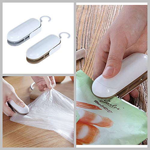 Household Appliances Seal Packing Food Hook Magic Cute Snacks Mini Heat Sealing Machine Cut Seal Packing Impulse Sealer