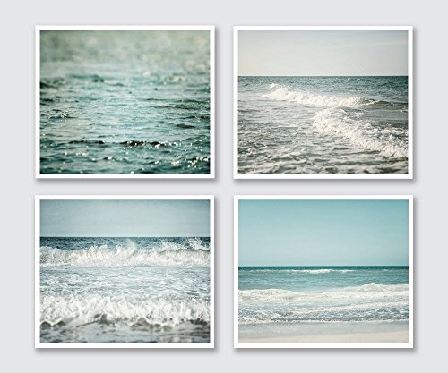 Beach Decor Wall Art Print Set of 4 Photographs