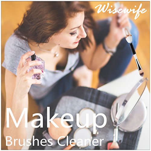Makeup Brushes Cleaner Dryer - Clean All Cosmetic Brush Sizes Avoid Facial Breakouts Automatic Spinner Cleanser Cleaning Bacteria Oil and Dirt in 30 Seconds (Black)
