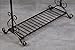 Chic and Sturdy Garment Rack - Clothing Racks with Bottom Shelf for Shoes – Metal Hanging Clothes Stand (Bronze)