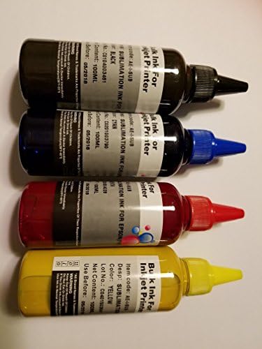 400 ml Pigment sublimation bulk ink for Epson workforce wf 2520 2530 2540 3620 3640 7110 7610 7620 2630 2650 2660 2640 310 315 500 600 610 615 30 40 N11