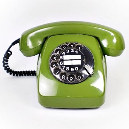 original vintage 1960er 60s Telefon Wählscheibe Post: Amazon.de: Elektronik