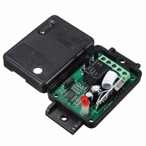 Wireless Remote Control Switch Kit For Electric Strike Or Magnetic Lock Systems ( Includes: Remote 325FT. RF Range, 1 Channel 315MHZ DC12V Receiver, Power Supply & 50FT. Wiring) (Remote Control Kit) - Thumbnail 2