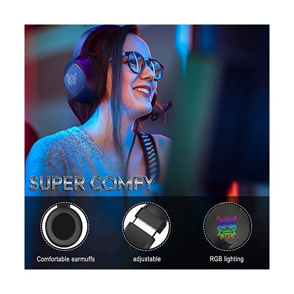 The-gaming-headset-is-suitable-for-PS4-PC-headphones-with-90-adjustable-ear-cups-160-noise-cancelling-microphone-the-new-headset-gaming-computer-RGB-lights-PS4-eating-chicken-wired-headphones The gaming headset is suitable for PS4, PC, headphones with 90° adjustable ear cups, 160° noise-cancelling microphone…