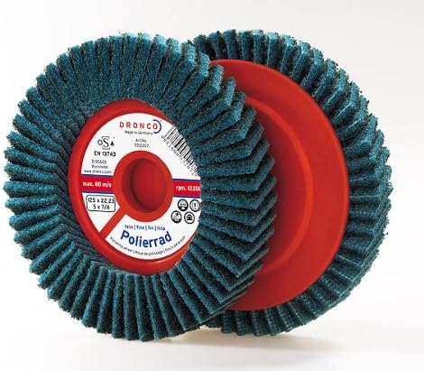 DroncoPolishing Wheel for Angle Grinders 115 x 22,23 Medium