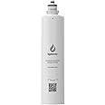 Premium Under Sink Replacement Water Filter, IAPMO Certified Reduces PFOA, PFAS, Microplastics, Lead, Cysts, Pharmaceuticals, Chlorine Taste & Odor, 1.5 GPM, Fits DWSP/DWSS Water Filter Systems