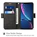 Rssviss for iPhone 13 Wallet Case, Protective PU Leather Wallet iPhone 13 Shockproof Magnetic Flip Phone Cover with Card Holder and Kickstand for iPhone 13 Flip Wallet Cover, 6.1