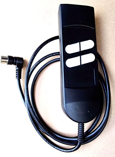 YL UP/Down 4 Button 5PIN Roll line 90° Electric Sofa Remote Hand Control for OKIN,LIMOSS,Pride,Golden,Berkline Lift Chair or Power Recliner