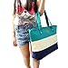 Women Large Canvas Shoulder Bag Handbag Cross-body Bags Cheap Colors for Girl by TOPUNDER YT