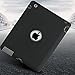 iPad 2 Case,iPad 3 Case,iPad 4 Case,BENTOBEN Heavy Duty Rugged Shock-Absorption/High Impact Resistant Hybrid Three Layer Full Body Protective Case Cover for iPad 2/3/4 Retina (Black/Gray)