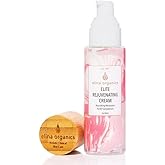 Elina Organics Elite Rejuvenating Cream 2oz – Anti-Aging Organic Moisturizer with Copper Peptides & Hyaluronic Acid – Brightening & Firming for All Skin Types