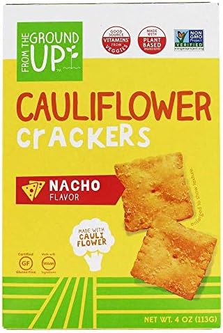 From The Ground Up Crackers Cauliflowr Nacho, 4 Oz