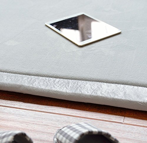 LEHOUR-Engrosamiento-Coral-Terciopelo-Alfombra-Manta-de-rastreo-para-nios-Alfombras-Suaves-de-Tatami-Antideslizante-para-nios-Enlarge-Play-Mat-Gris-150-200CM