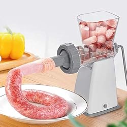 LHS Manual Meat Grinder with Stainless Steel Blades