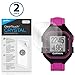 BoxWave Screen Protector Compatible with Garmin Forerunner 25 Black/Purple - ClearTouch Crystal (2-Pack), HD Film Skin - Shields from Scratches