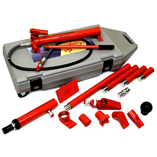 10 Ton Porta Power Kit With Case All in 1 Shop Equipment Portable Heavy