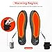 Warmfits Battery Powered Rechargeable Heated Insoles Foot Warmers for Men and Women. Have Warm feet on Winter Adventures Like Hunting, Working, Skiing