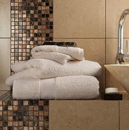 GC GAVENO CAVAILIA Gaveno Cavailia Egyptian Cotton Thick Absorbent 700 GSM Miami [Pack of 4-Mocha, Hand Towel (50x85 Cm)