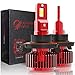 LIGHTENING DARK 10000 Lumens H13 LED Headlight Bulbs, CREE Chips Hi/Low Conversion Kit,6000K Cool White - 360°Adjustable Beam Pattern