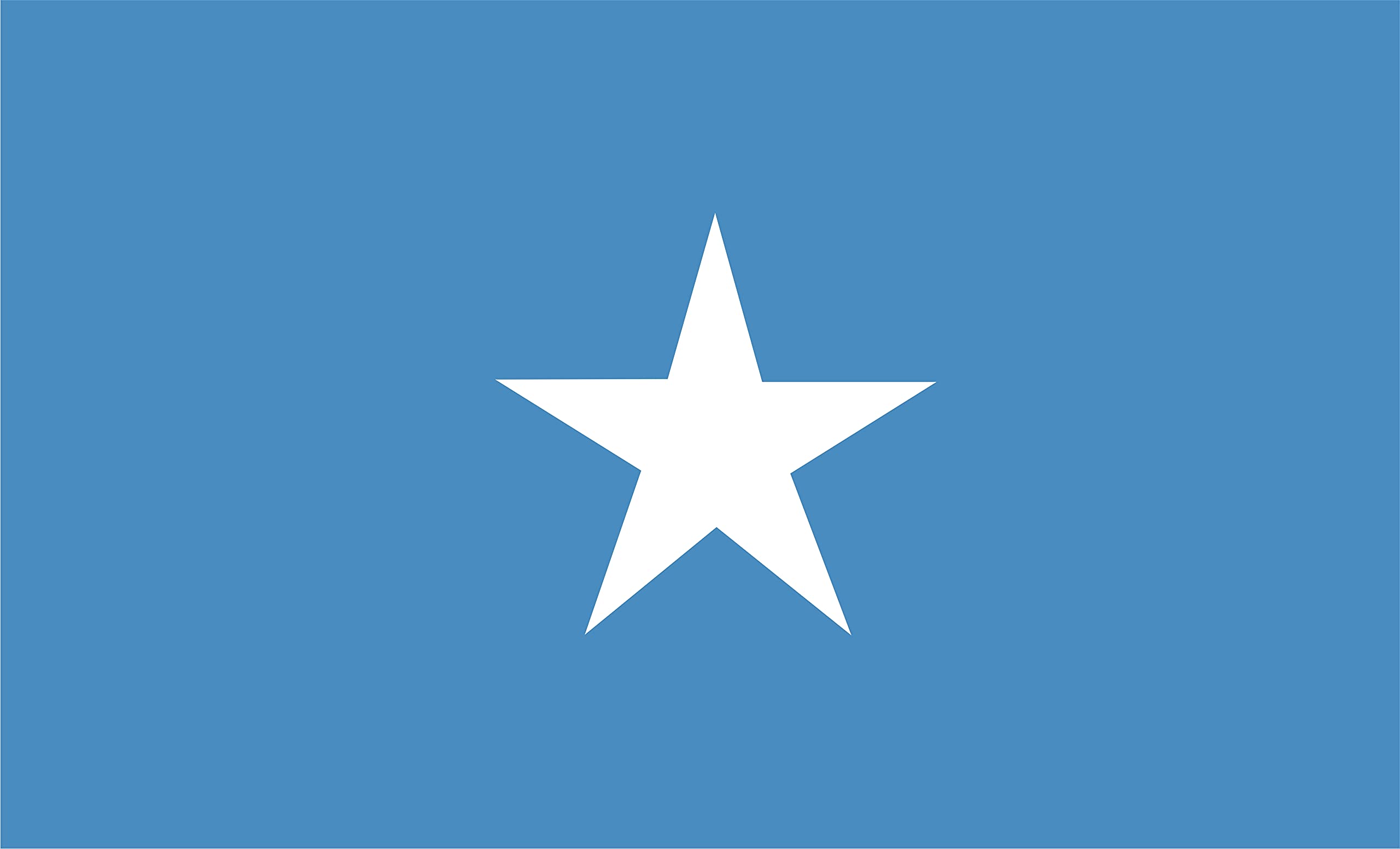 SOMALIA FLAG - STANDARD SATIN QUALITY - LARGE SIZE 150X90