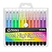Thornton's Office Supplies School Twist-Retractable Bible Safe No Bleed Through Gel Highlighters Study Kit, Great For Journaling, Pack of 12 (Assorted)