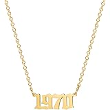 Number Pendant Necklace Jewelry Gifts 