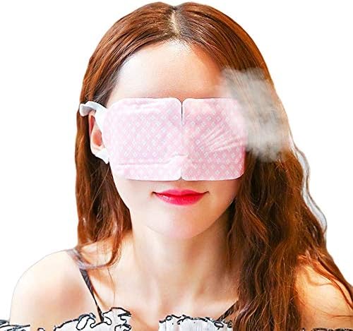 Steam Eye Mask Warm Eye Patch Steam Eye SPA Mask Relieve Eye Tiredness Remove Eye Dark Circles,Lavender Fragrance (7PCS)