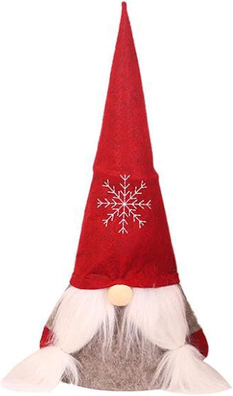 Amazon Nancymissy かわいいクリスマスの装飾顔のない高齢者の木の上の装飾守護聖人の森の人々の装飾 Nancymissy 生活雑貨 通販