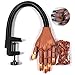 Hiistar Nail Trainning Practice HandNail Display Manicure Supply Flexible Movable False Fake Hands for Nail Manicure-Best Manicure DIY Print Practice Tool
