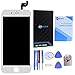 White LCD For iPhone 6S 4.7inch LCD Screen Replacement Kit Digitizer Touch Screen with Frame Display Assembly with 3D Touch & Repair Tools