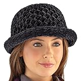 Roll Brim Chenille Hat